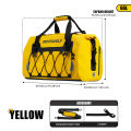 Universal Motorcycle Waterproof Tail Bag Travel Outdoor Dry Luggage Roll Pack Bag 40/66/90L Luggage Backpack Handbag.