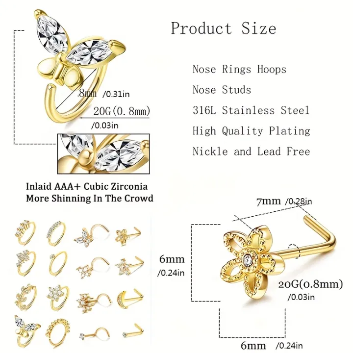 1Pc%2020G%20Nose%20Rings%20Studs%20for%20Women,%20Stainless%20Steel%2020G%20Nose%20Rings%20Hoop%20Screw%20L%20Shaped%20Nose%20Stud%20Nose%20Ring%20Nose%20Piercing%20Jewelry%20-%20Image%204