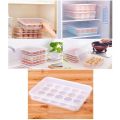 20-Grid Single Layer Egg Storage Container with Lid | Refrigerator Organizer. 