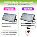 LED Full Spectrum Grow Light 220V Greenhouse Plant Lamp Tent Vegetables Indoor Flower Hydroponic Fill Lighting 200W 100W 50W 25W. 