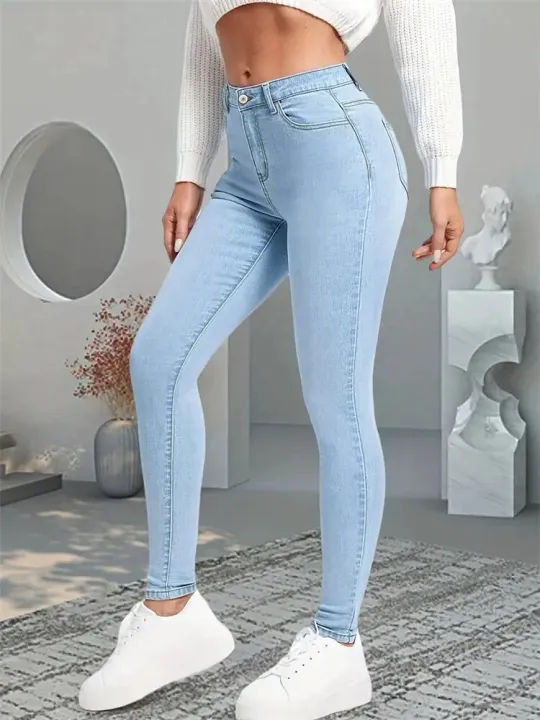 Women%20Stretch%20Skinny%20Jeans%20Lady%20Slim%20Fit%20Pencil%20Jeans%20Girls%20Leggings%20Straight%20Leg%20Denim%20Pants%20Blue%20Gray%20Black%20Sexy%20Long%20Trousers%20-%20Image%202