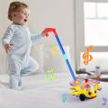 Interactive Baby Walker Toy With Push Handle For Kids Boys And Girls Toddlers, Detachable Plane Toy Car Design With Wheel.