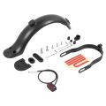 Modifited Fender Heighten Pad Kit for Xiaomi M365 Pro 1S Electric Scooter 10Inch Tyre Rear Wheel Mudguard Kickstand Foot Support. 