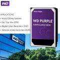 WD Purple 4TB Surveillance Internal Hard Drive Disk 3.5" 64M Cache SATA III 6Gb/S 1TB 2TB 3TB HDD HD Harddisk for CCTV DVR NVR. 