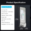 10GBase-SR 850nm Multimode SFP Module, 300m Over LC Fiber, OM3 MMF, Digital Diagnostic Monitoring. 