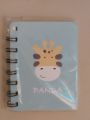 mini notebook spiral diary hard paper cute cartoon pattern easy to carry. 