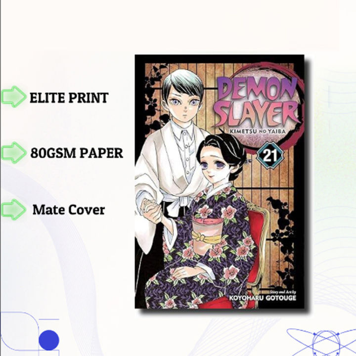 DEMON SLAYER VOL.21,PAPERBACK | MANGA Book gardan