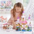 Cogo kids girls 516 pieces Princess toy Fairy Dreams Castle Building blocks Lego bricks Children fun Entertainment and play. 