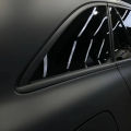 Matte Black Vinyl Wrap Adhesive Film Air Release Decal Sheet Vehicle Motorbike Car Wrapping.