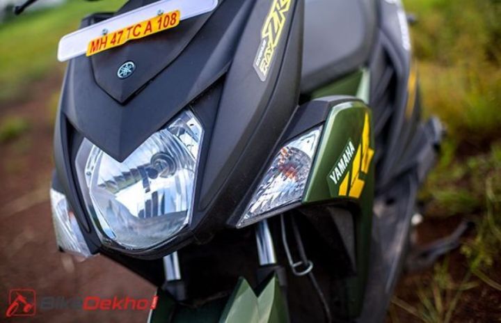 Yamaha RayZR Head Light on Light Assy