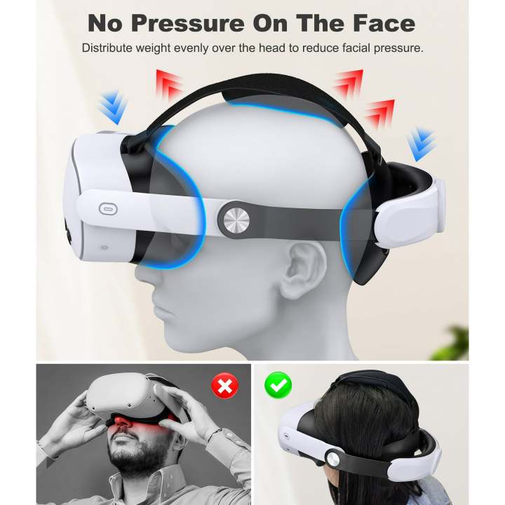 Beboncool%20Comfort%20Head%20Strap%20for%20Meta%202/3/3S%E2%80%93Precision-Adjustable%20Upgrade%20Headset%20Strap%20for%20VR%20with%20Flip%20Visor%20&%20Washable%20Design%20-%20Image%202