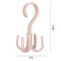 for 4 Hangers Multi-Function 360 Degrees Rotate Four Claws Hooks Hanger Clothes Hanging hooks. 