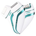 Original VGR 3-In-1 Ladies Epilator, Electric Shaver, Leg Body Hair Removal, Wet Dry Lady's Bikini Trimmer, Facial Epilator.