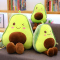 New Cute Avocado Plush Toy Doll Children's Sleeping Pillow Large Doll Holiday  Kawaii Creative Fruit Rag Doll Cushion. 