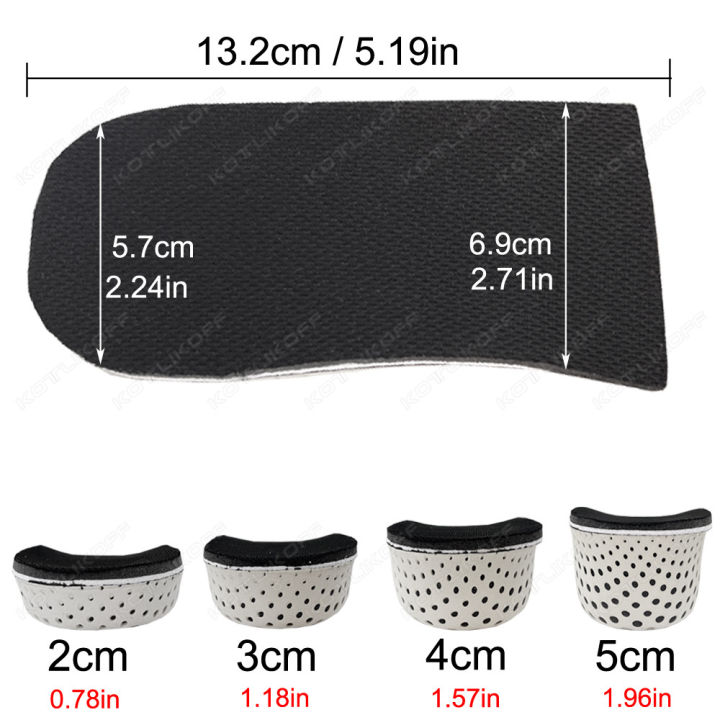 Height%20Increase%20Half%20Shoe%20Insoles%20Heel%20Insert%20Sport%20Cushion%20EVA%20Memory%20Foam%20Heel%20Lifting%202/3/4/5CM%20Taller%20Invisible%20Heighten%20Pad%20-%20Image%206