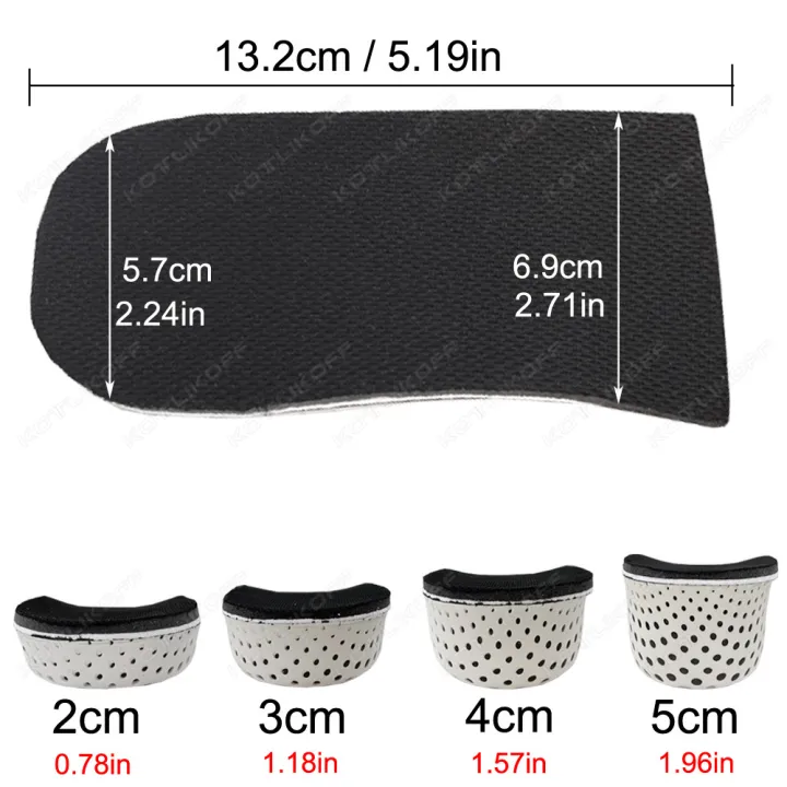 Height%20Increase%20Half%20Shoe%20Insoles%20Heel%20Insert%20Sport%20Cushion%20EVA%20Memory%20Foam%20Heel%20Lifting%202/3/4/5CM%20Taller%20Invisible%20Heighten%20Pad%20-%20Image%206