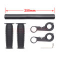 Front mounted child mtb bike seat handlebars 250mm for Children kids 2-5 years mountain bicycle handlebar 25.4mm 31.8mm. 