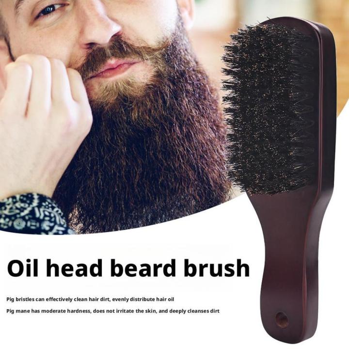 Men%20Beard%20Brush%20Wood%20Handle%20Boar%20Bristle%20Moustache%20Cleaning%20Brush%20Hairdressing%20Anti%20Static%20Barber%20Hair%20Styling%20Comb%20Tool%20-%20Image%202