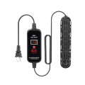 15-34°C Fish Tank Heating Rod Adjustable LCD Display Mini Aquarium Heater Temperature Control Aquarium Submersible Heater.