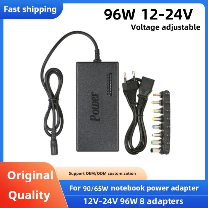 96W Universal Portable AC Laptop Power Adapter 12V 15V 16V 18V 19V 4.5A 20V 24V Charger For    Acer  