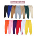 Men's Athletic Trainning Joggers Casual Loose Fit Sweatpants Spring Fall Fleece Lined Pants Elastic Waist Drawstring Trousers.