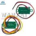 0.36 Inch 0.36" Digital Voltmeter Red Green Blue DC 2.5-40V 0V-100V 2/3 Lines 3 digit Voltage Panel Meter Display led Color. 
