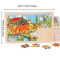 Puzzle cartoon kids toy for chedren. 