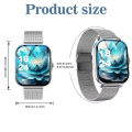 2026 New Outdoor Sports Smart Watch Women Men Heart Rate Watch Wallpaper Bluetooth Wireless Call Smartwatches.