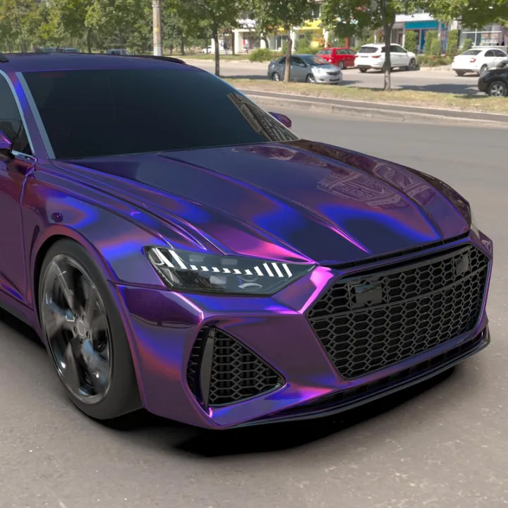 Premium%20Gloss%20Holographic%20Chrome%20Purple%20Vinyl%20Wrap%20Roll%20Self%20Adhesive%20Decal%20Automotive%20Car%20Wrapping%20Film%20-%20Image%202