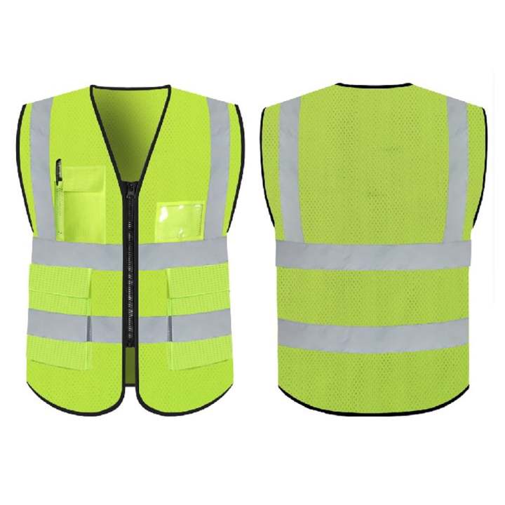 High Visibility Reflective Safety Vest for Men & Women | Fluorescent ...