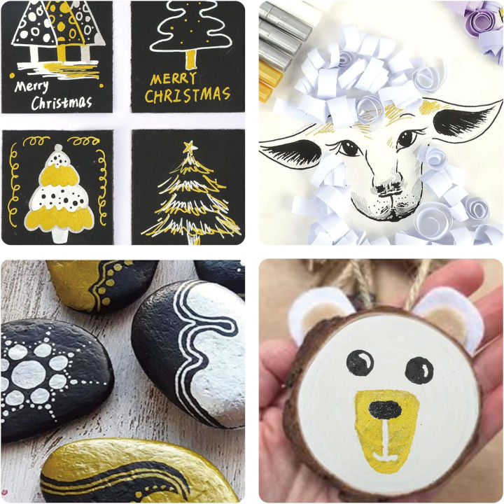 8%20Pack%20in%204%20Colors%20(Black/White/Gold/Silver)%20Acrylic%20Paint%20%20Markers,%20Extra%20Fine%20for%20Ceramic,%20Wood,%20Metal,%20Paper,%20Drawing,%20DIY%20-%20Image%206