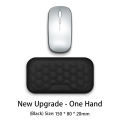 Wrist Mouse & Keyboard Pad with Wrist Support Memory Foam Mouse Keyboard Pad Set Ergonomic Mousepad for Office Gaming PC Laptops.