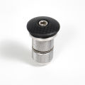 3K Carbon Fiber Bike Headset Top Cap & Expansion Bolt, 1 1-/8 MTB/Road Bicycle Fork Adjuster Star Nut Compression Plug. 