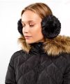 NWT Primark Super Fluffy black earmuffs for girls, women's. 