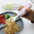 Dinosaur Style Children Practice Chopsticks, Baby Spoon/Fork Cutlery Storage Box Set, Suitable For 3-6 Years Old Eating Utensils.