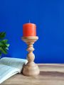 Wooden candel holder set of 3,Pillar candle stand made with real wood,Beat quality with low price. 