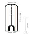 Golf Putting Mirror - Alignment Training Aid with Laser-Engraved Lines for Eye Ball & Putter Alignment Portable Putting Practice. 