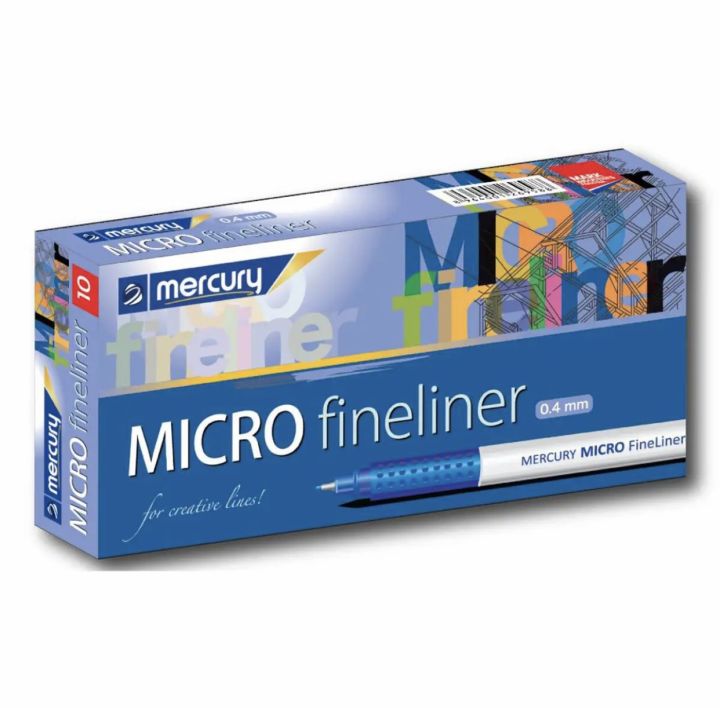 MerCury Micro Fine Liner (Box of 10 Pcs)
