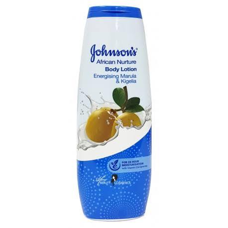 Johonsons body lotion energising marula and kigelia in 400 ml
