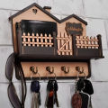 Wooden Wall keychain and Mobile phone holder wood wall keychain wood mobile charging holder. 