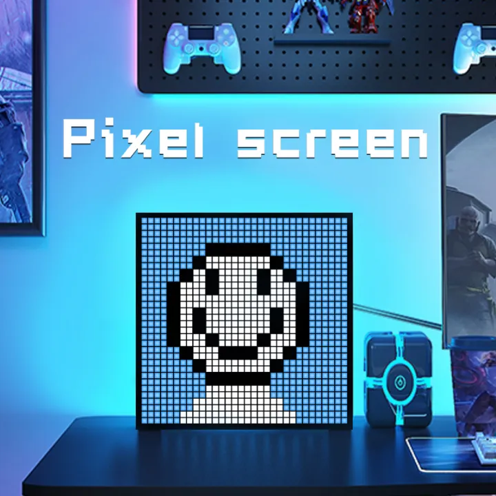 RGB LED Pixel Display Screen 32x32 Bluetooth Smart Display with APP ...