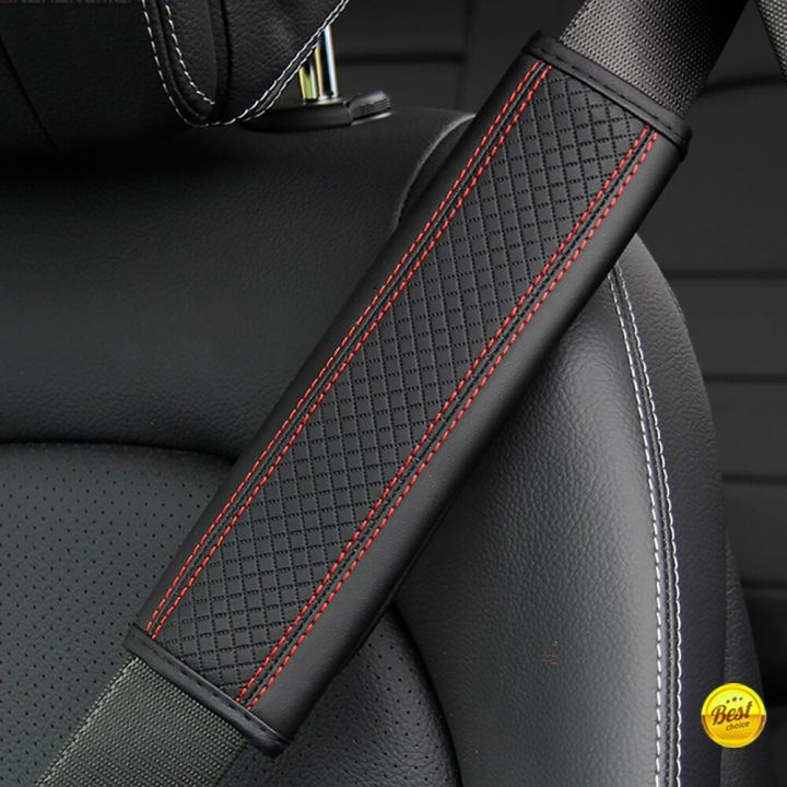 1PCS%20PU%20Leather%20Embossed%20Car%20Seat%20Belt%20Shoulder%20Cover%20Decompression%20Comfort%20Car%20Accessories%20Safety%20Belt%20Protective%20Cover%20-%20Image%203