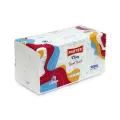 Partex Hand Towel 200 pcs x 2 ply (white) Poly 2 pcs combo pack. 