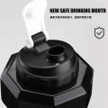 2500 ml Dumbbell Water Gym Bottle Large Capacity 5L Fitness Dumbbell Cup Creative Sports Kettle Men's Portable Personalized Plastic Space Cup Drop-Resistant Leak-Proof. 