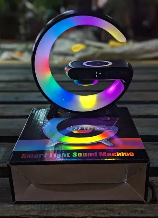 G63 Smart Light Sound Machine Fast Charging Alarm Clock