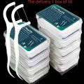 50PCS Dental Floss Picks for Daily Oral Hygiene – Deep Cleaning, Disposable and Travel-Friendly Flossers with Original Flavor Polyester Sticks for Fresh Breath and Healthy Gums. 