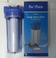 So Pure Water Filter Housing – Inline Single Filter for RO Systems | Durable Plastic + Air Release Valve - RH J1. 