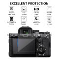 2PCS Tempered Glass For  Alpha A7RV A7R5 A7M2/3/4 A7II/III A7R2 RX100 ZV1 Scratch Resistance Screen Protector Camera Film. 