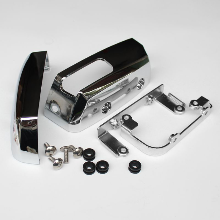 Motorcycle Cylinder Head Cover Left/Right Mounting Bracket Decorative Cover Accessories For Suzuki Haojue GN1252F GN125-3F/5F