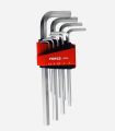 9pcs Hex long key set FORCE 5093L / Allenkey set Heavy duty Professional tools. 